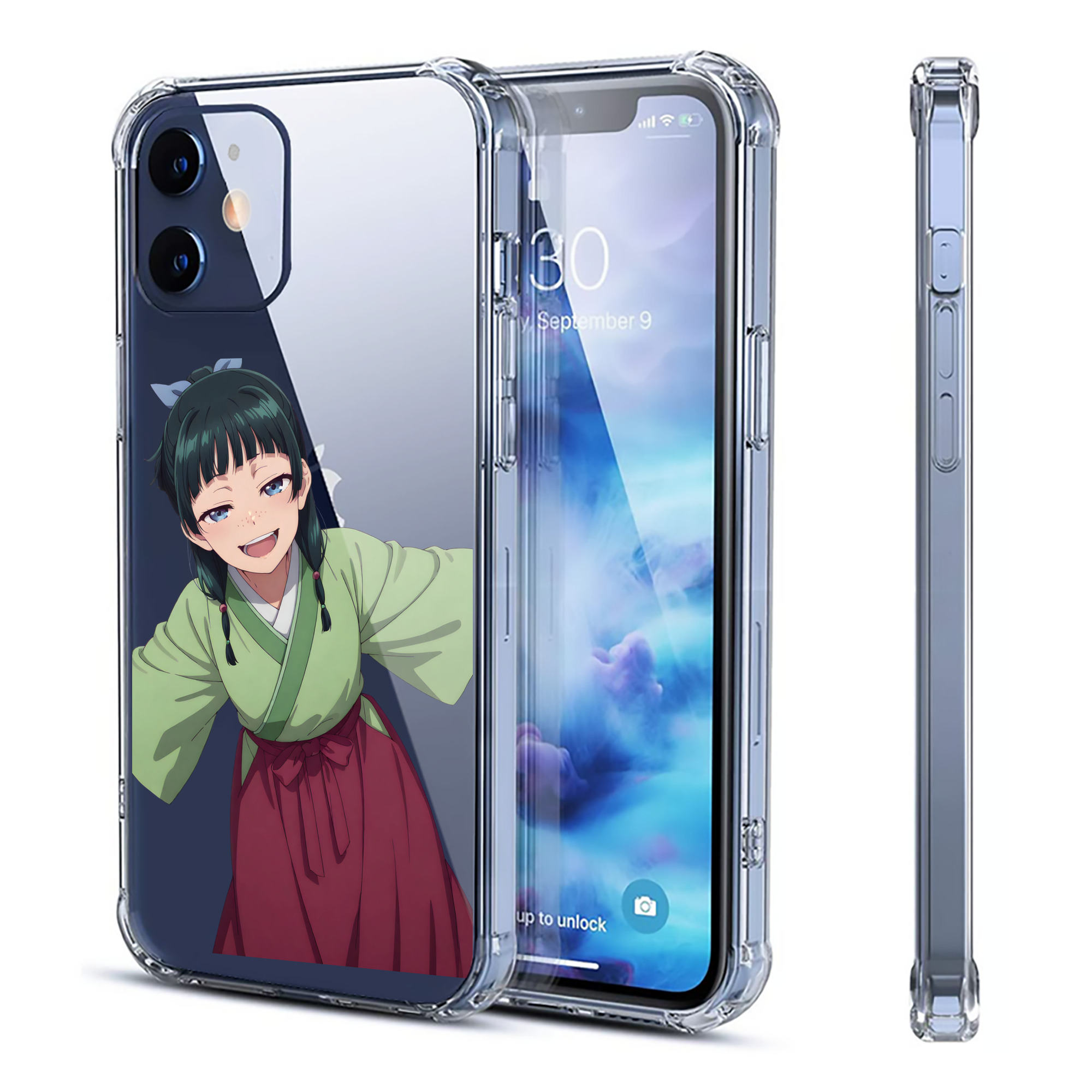 （画像用） 薬屋のひとりごと The Apothecary Diaries 【iPhone 12シリーズ対応】透明スマホケース（クリアソフトケース）